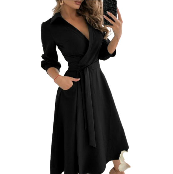 Drune | Kleid Schick/Elegant Vielseitigs Design Formelli Anläss Für Damen