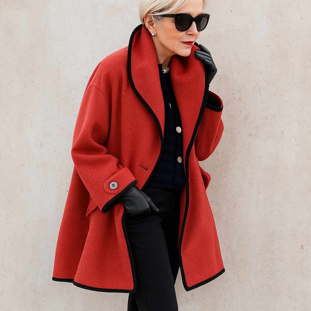 Drune | Damen Oversized Trenchcoat - Weiter Schnitt