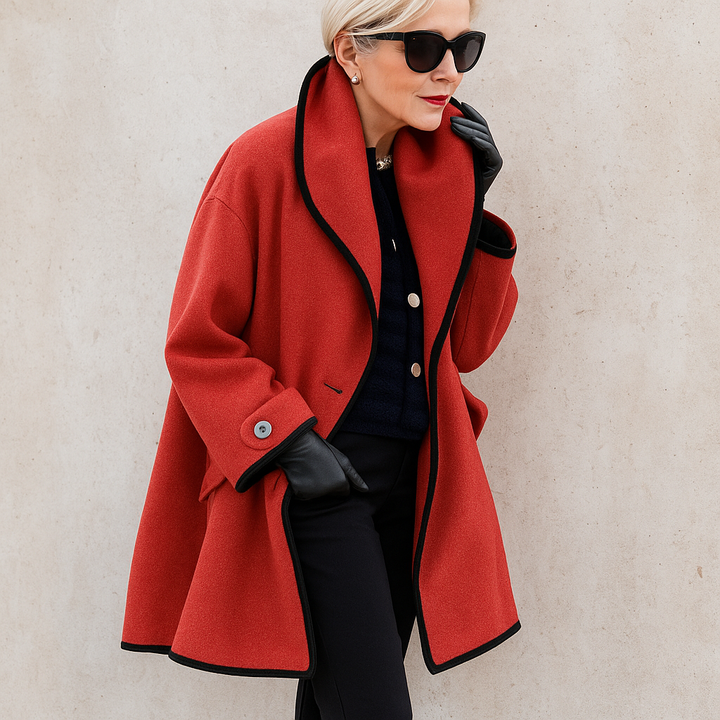 Drune | Damen Oversized Trenchcoat - Weiter Schnitt