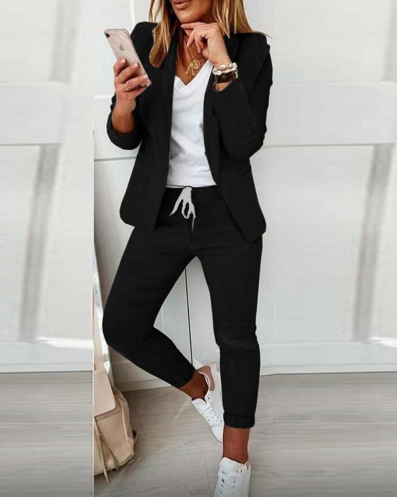 Drune | Elegantes Jackett-Set