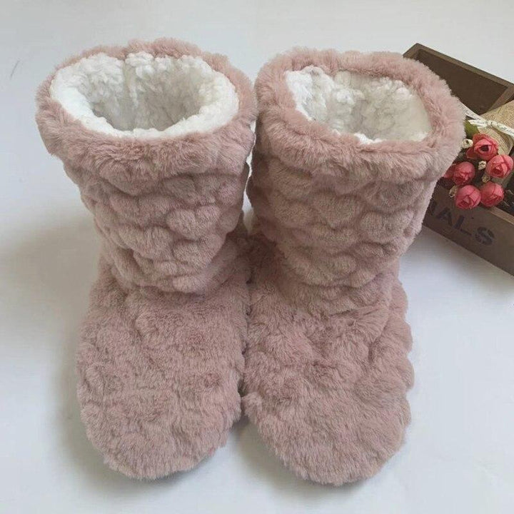 Drune | Plüsch Hausschuh - gemütliche Fleece-Pantoffeln