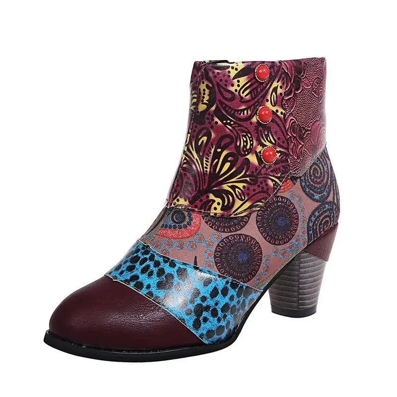 Drune Retro-Stiefel - Lois