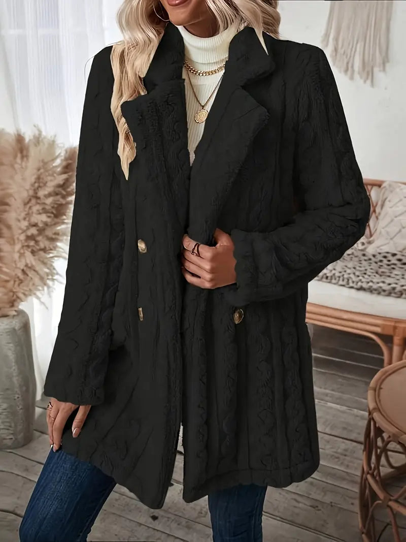 Drune | Teddy Jacke mit Langen Ärmeln