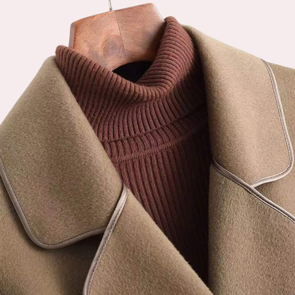 Drune | Stilvoller Wintergürtelmantel für Damen