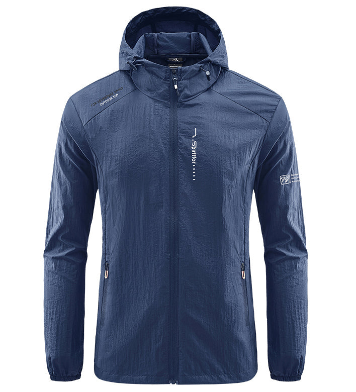 Drune | Leichte und lässige Softshell-Jacke mit Kapuze für Herren - Perfekt für Herbst/Winter