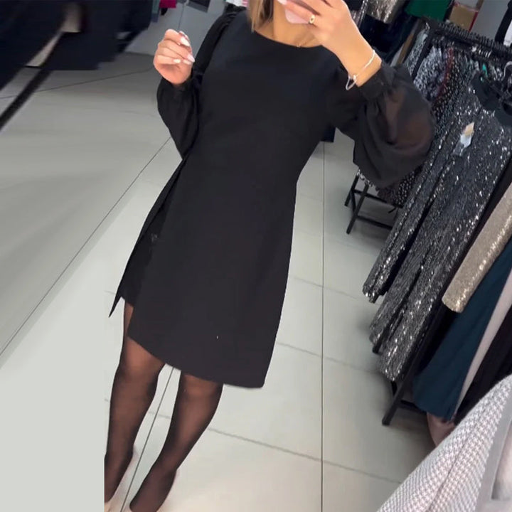 Drune | Einfarbiges Damenkleid