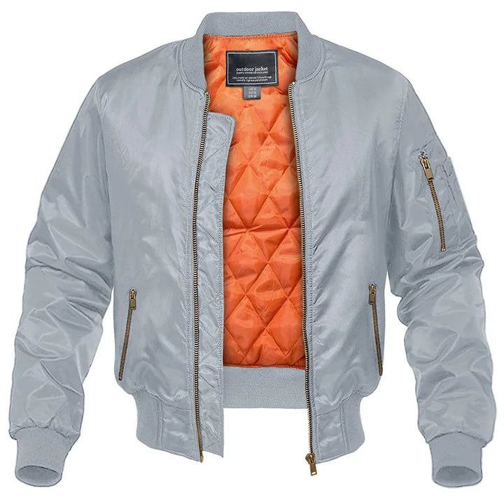 Drune | Bomberjacke Im Sportlichen Stil