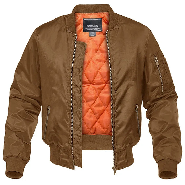 Drune | Bomberjacke Im Sportlichen Stil