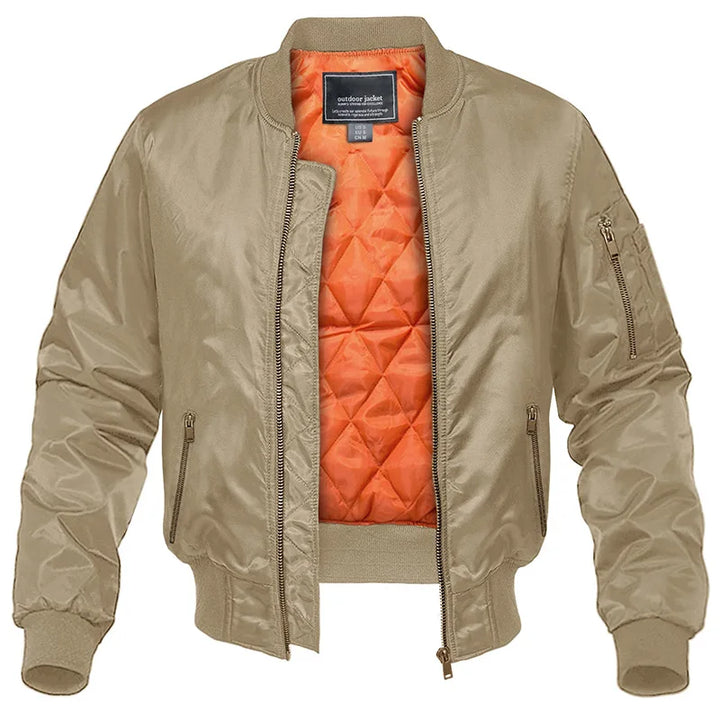 Drune | Bomberjacke Im Sportlichen Stil