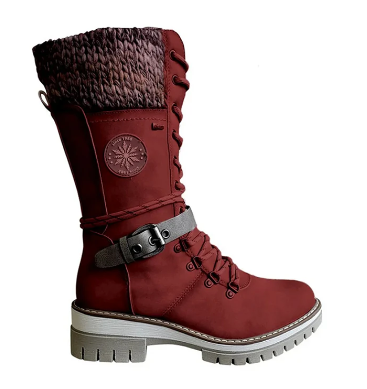 Drune | Modische Winterstiefel - Zum Schnüren