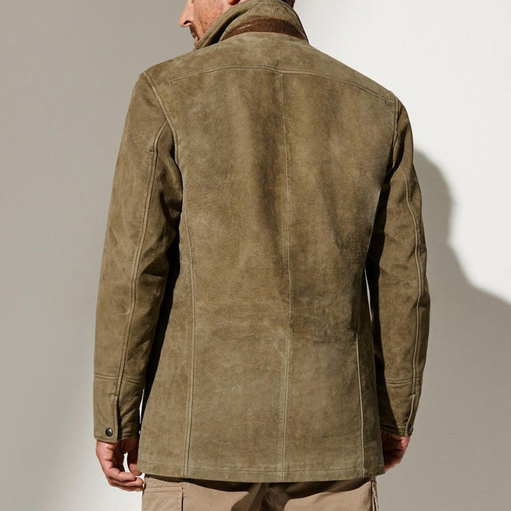 Drune | Herren Winterjacke - Mit Knopfverschluss