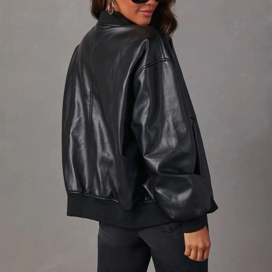 Drune | Herbstjacke mit Reißverschluss und Taschen, Lässig