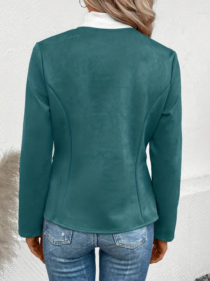 Drune | Herbstjacke mit Reißverschluss, Schlanker Schnitt