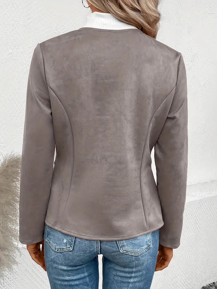 Drune | Herbstjacke mit Reißverschluss, Schlanker Schnitt