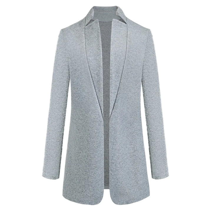 Drune | Kurze Jacke ohne Kragen, Elegant