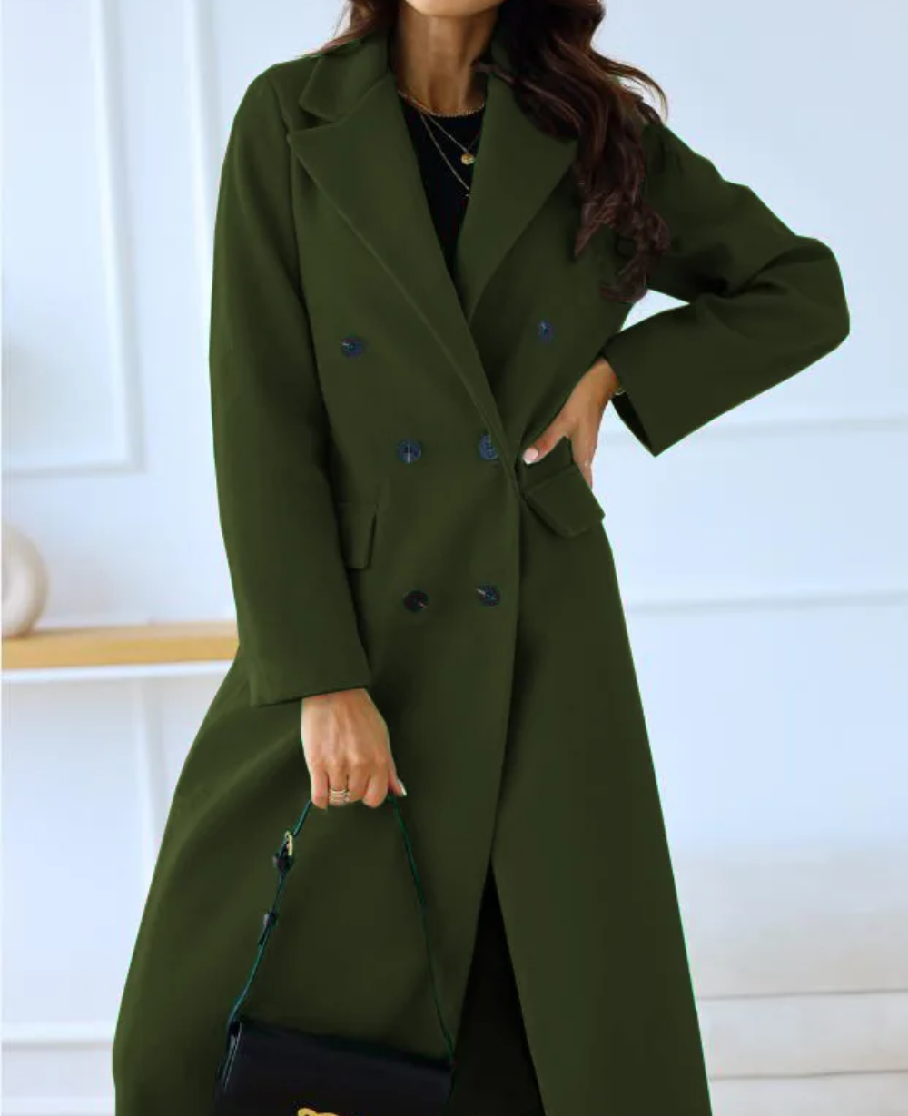 Drune | Winterjacke Lang Gefüttert, Zeitloser Schnitt