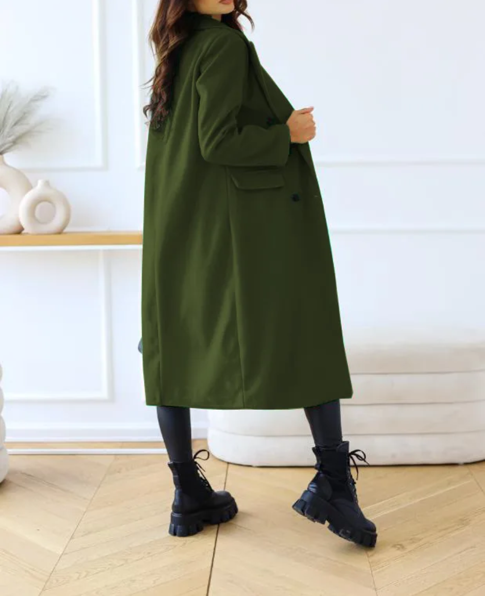 Drune | Winterjacke Lang Gefüttert, Zeitloser Schnitt