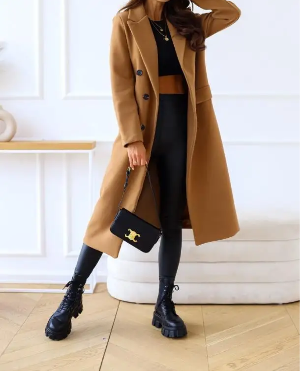 Drune | Winterjacke Lang Gefüttert, Zeitloser Schnitt