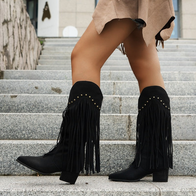 Drune | Elegante Cowboy-Stiefel für Damen