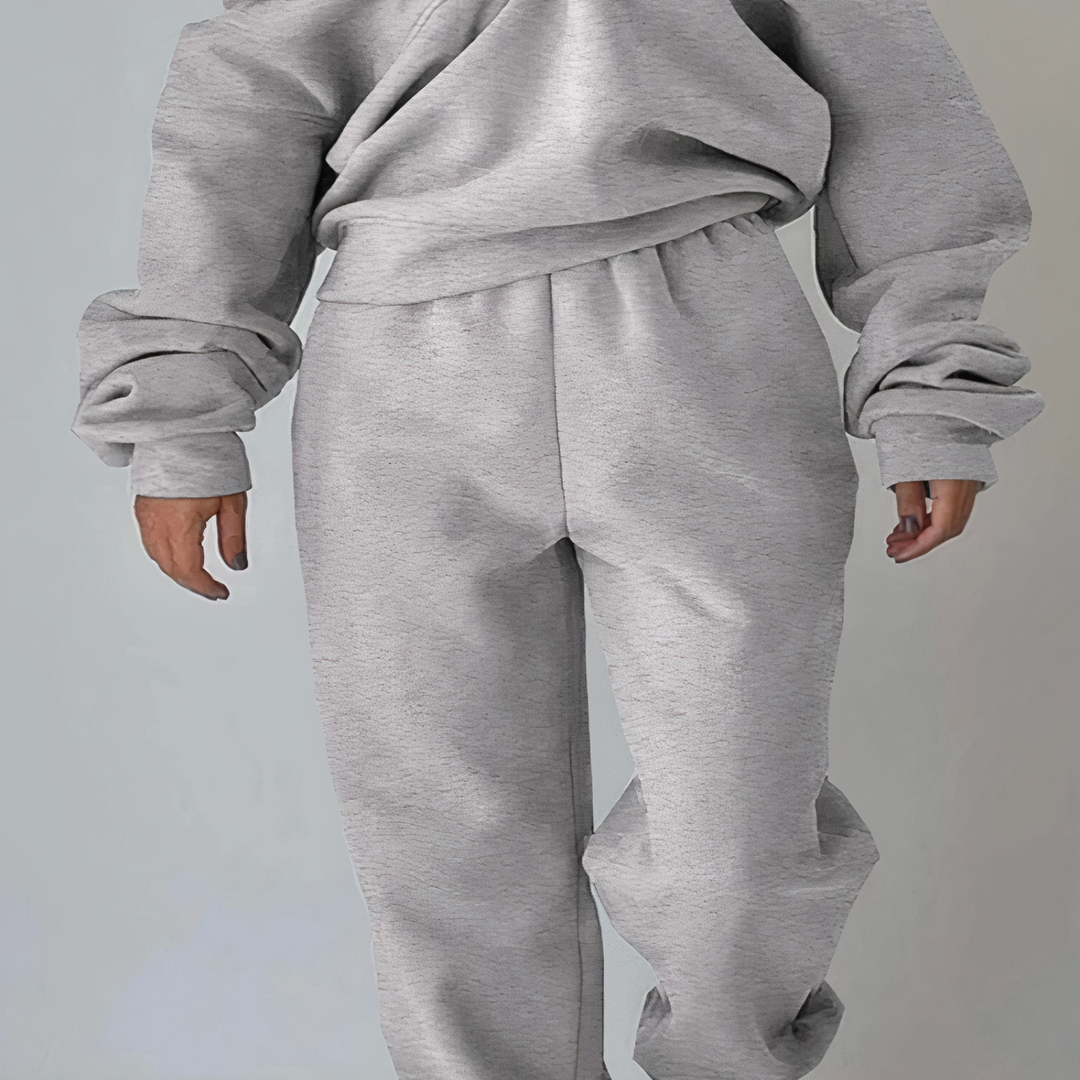 Drune | Damen-Trainingsanzug 2er-Set mit Hoher Taille und Bequemer Passform