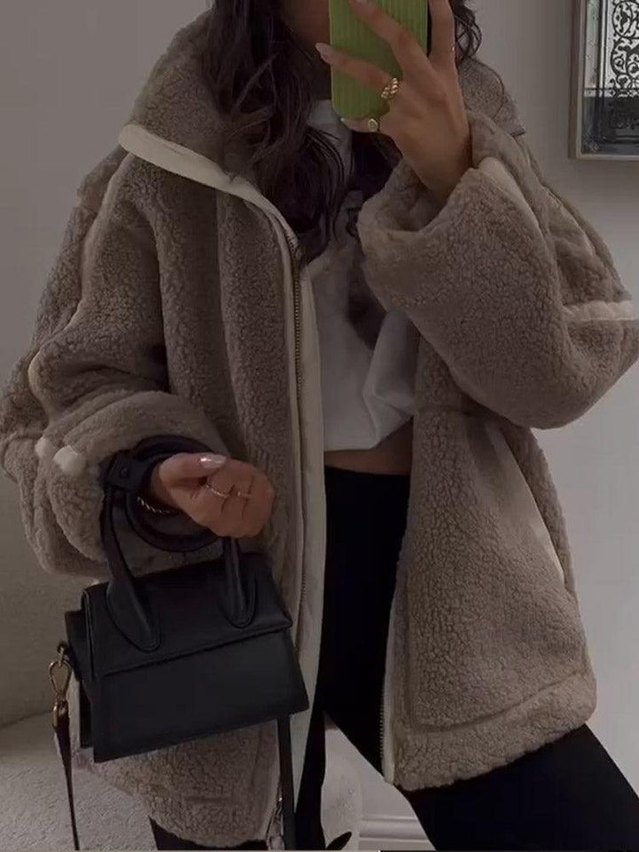 Drune | Damen-Winterjacke mit Reißverschluss