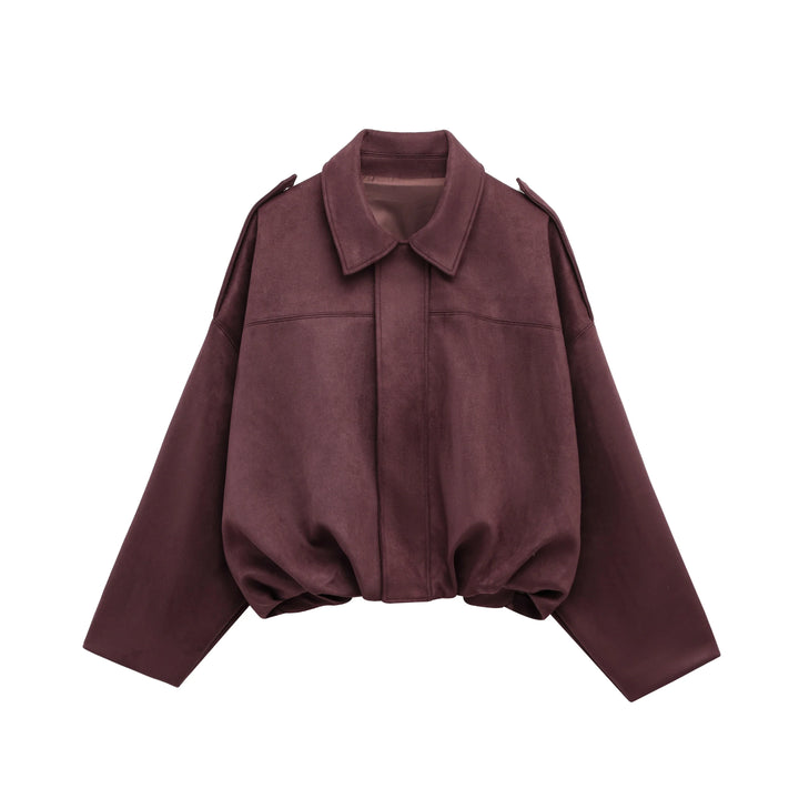 Drune | Bomberjacke aus Wildleder