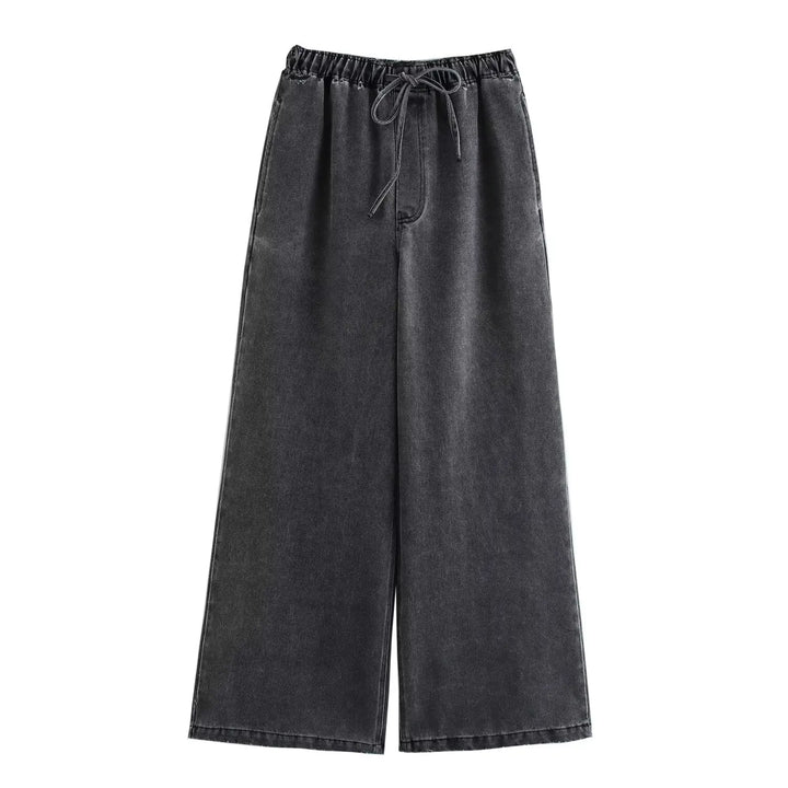 Drune | Damen Set mit Umlegekragen und Hoher Taille