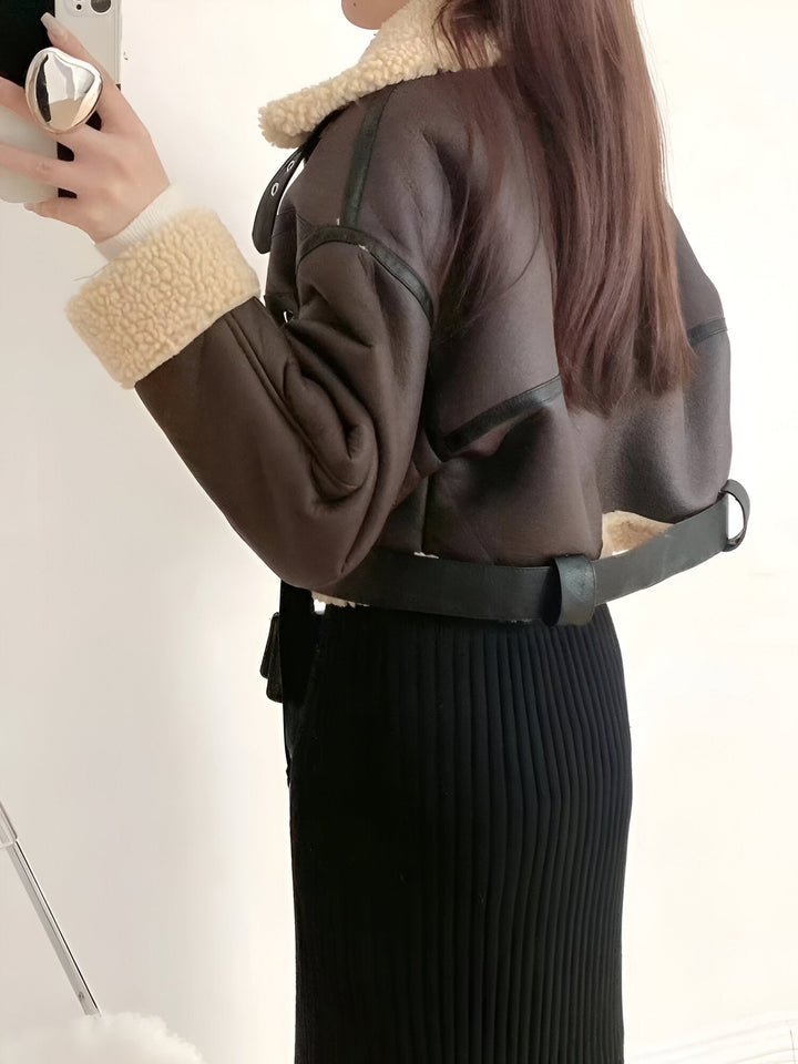 Drune | Winterjacke aus Kunstleder
