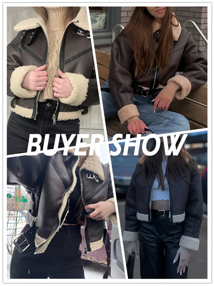 Drune | Winterjacke aus Kunstleder