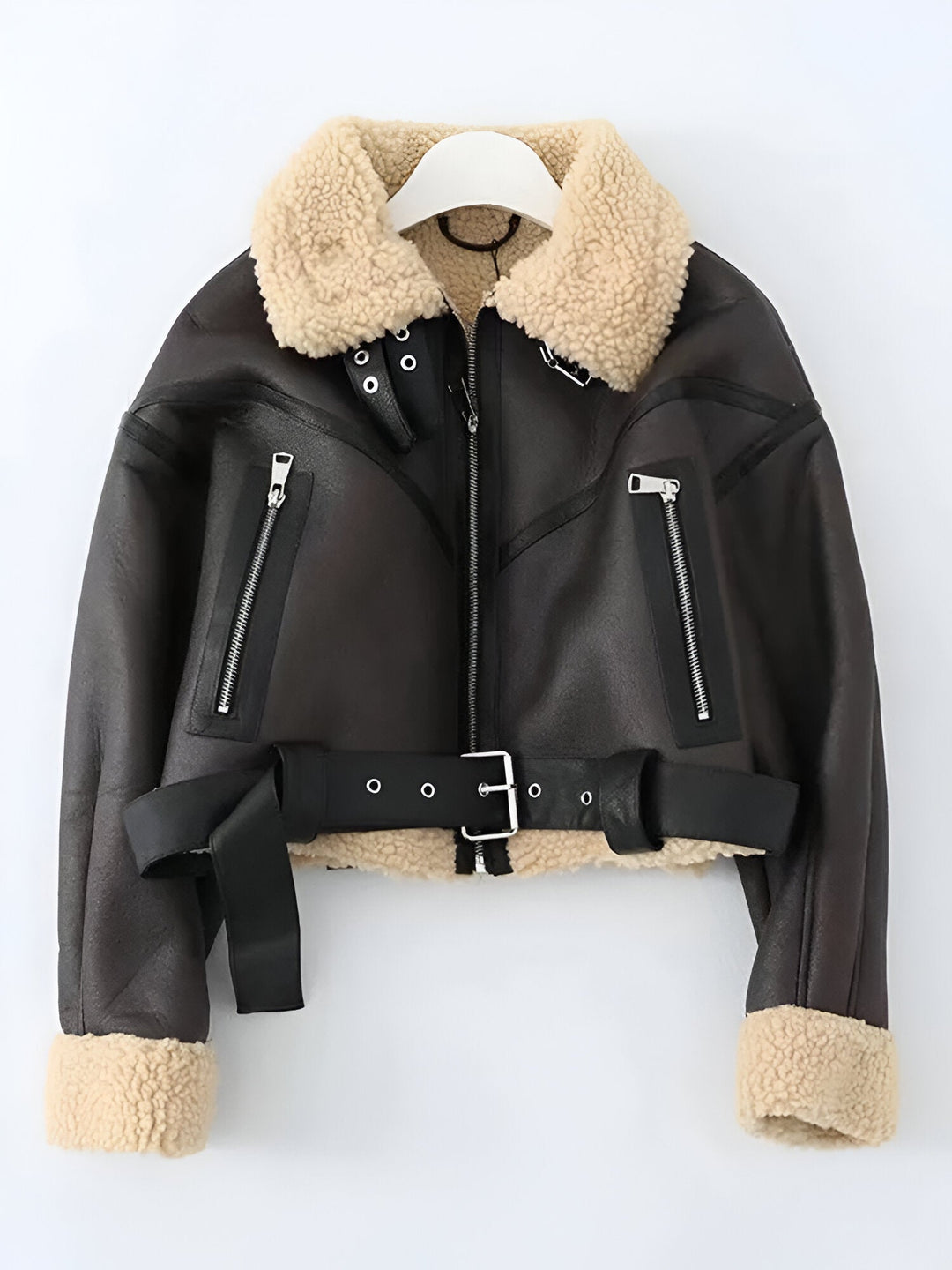 Drune | Winterjacke aus Kunstleder