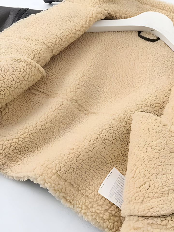 Drune | Winterjacke aus Kunstleder