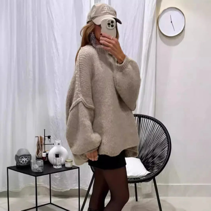 Drune | Damenpullover mit Halbkragen