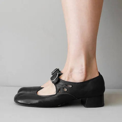 Drune | Niedriger Absatz Riemchen Schuhe