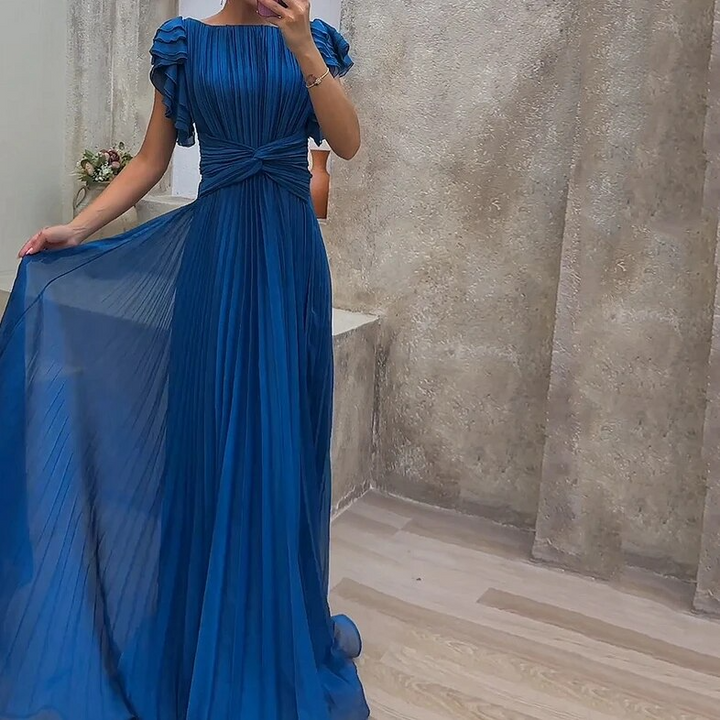 Drune | Abendkleid mit Glänzender Optik