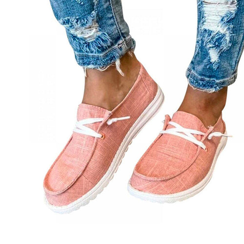 Drune | Canvas Schnürschuhe für Damen
