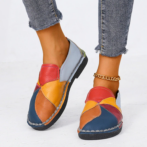 Drune | Farbige Orthopädische Damenschuhe Mit Absatz