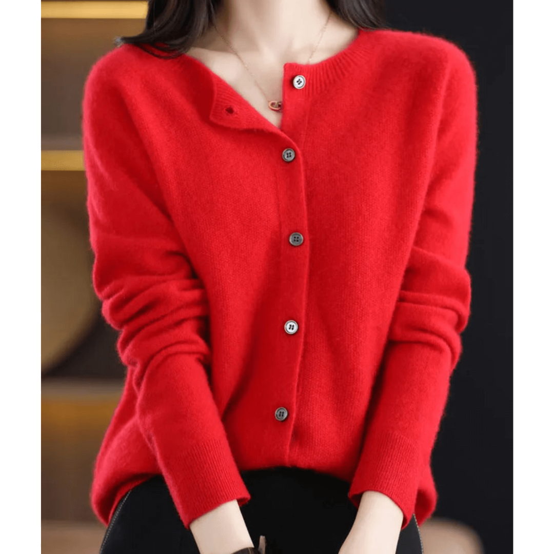 Drune | Cardigan mit Knöpfen - Zeitloses Sweatshirt