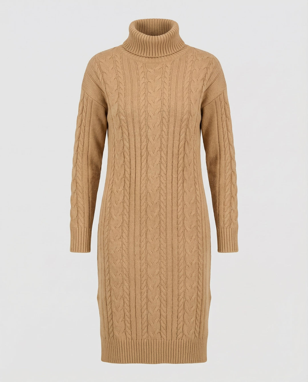 Elegantes Warmes Strickkleid Winter | Heidi-Mode