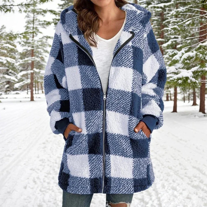 Drune | Jack Winter Patchwork - Langer Drune | Jack mit Kapuze