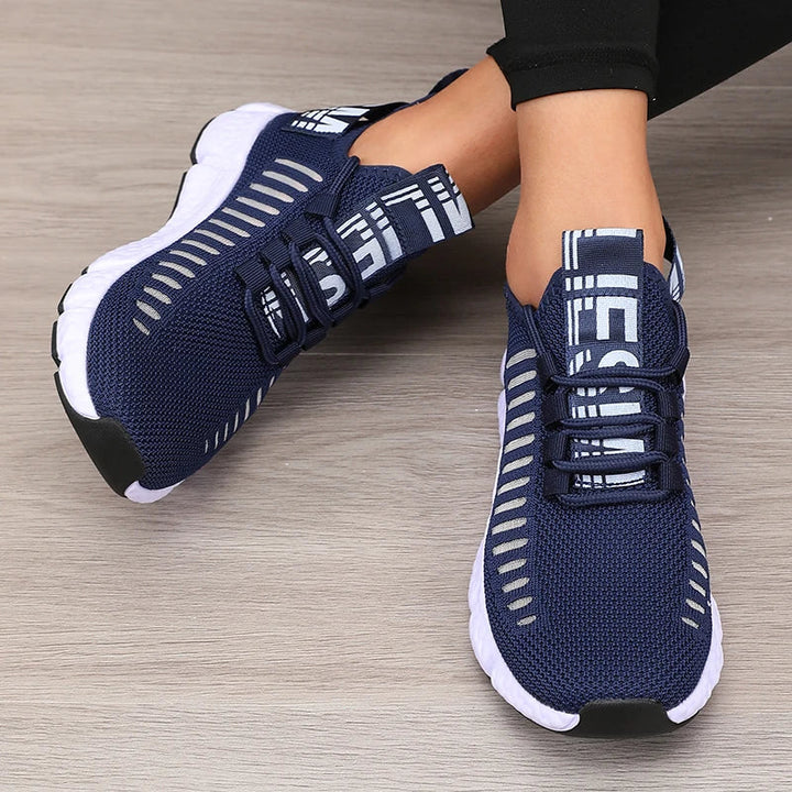 Damen Sportschuhe Plattform Atmungsaktiv Freizeit Synthetik Drune