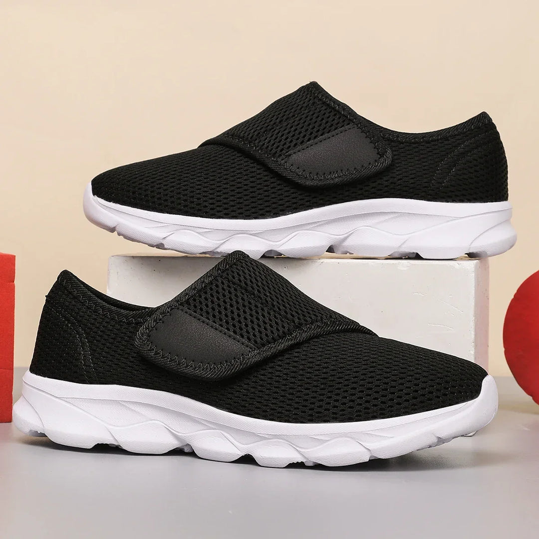 Damen Freizeitschuhe Atmungsaktives Textil Geeignet für Breite Füße Drune