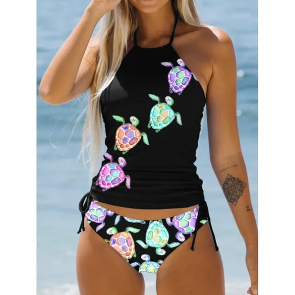 Drune | Damen-Badeanzug mit Aufdruck