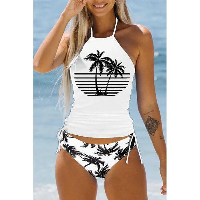 Drune | Damen-Badeanzug mit Aufdruck