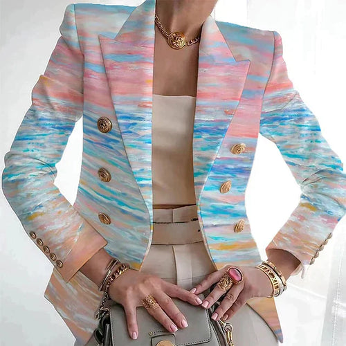 Drune | Schicker Print Blazer