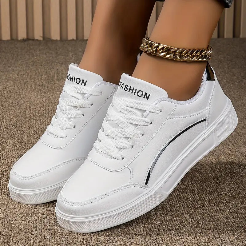 Damenschuhe - Schnürsenkel - Leichtgewichtig - Skate-Schuhe - Niedrige Sneakers Drune