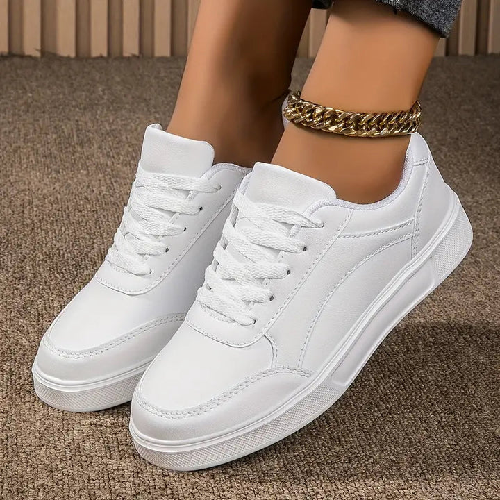 Damenschuhe - Schnürsenkel - Leichtgewichtig - Skate-Schuhe - Niedrige Sneakers Drune