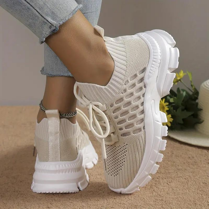 Damen Sneakers - Orthopädisch, Slip-On, Trainer, Laufschuhe Drune