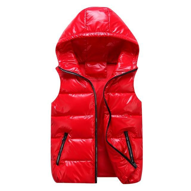 Drune | Kapuze Ärmellos Bodywarmer Puffer Vest
