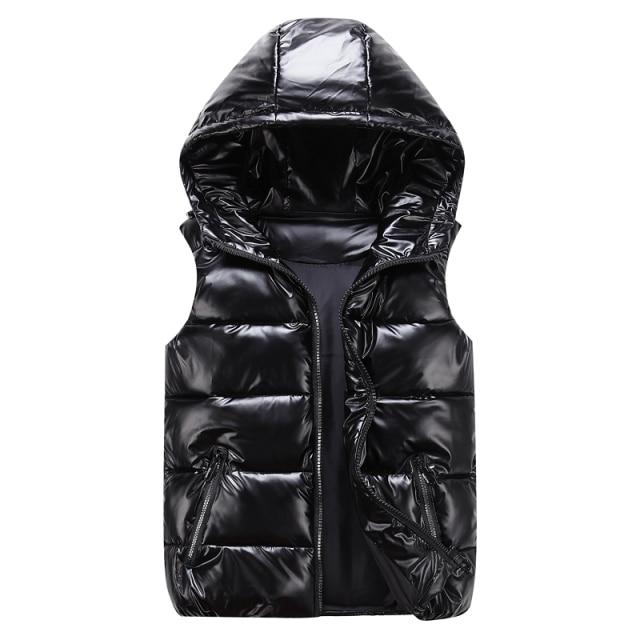 Drune | Kapuze Ärmellos Bodywarmer Puffer Vest