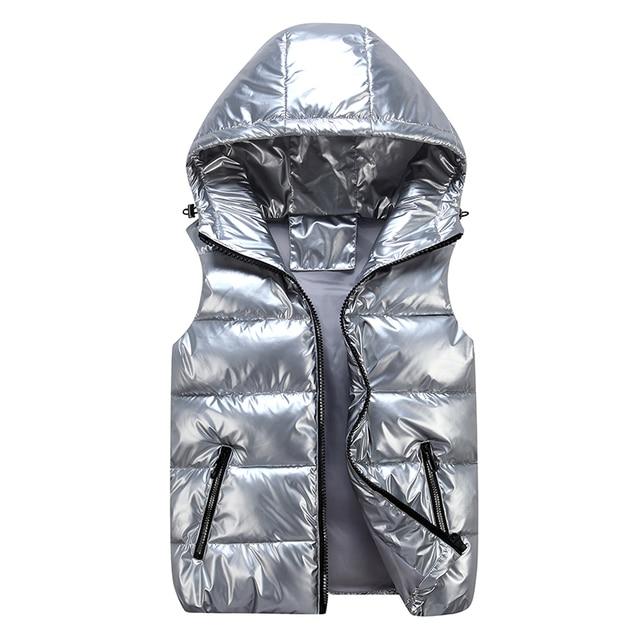 Drune | Kapuze Ärmellos Bodywarmer Puffer Vest